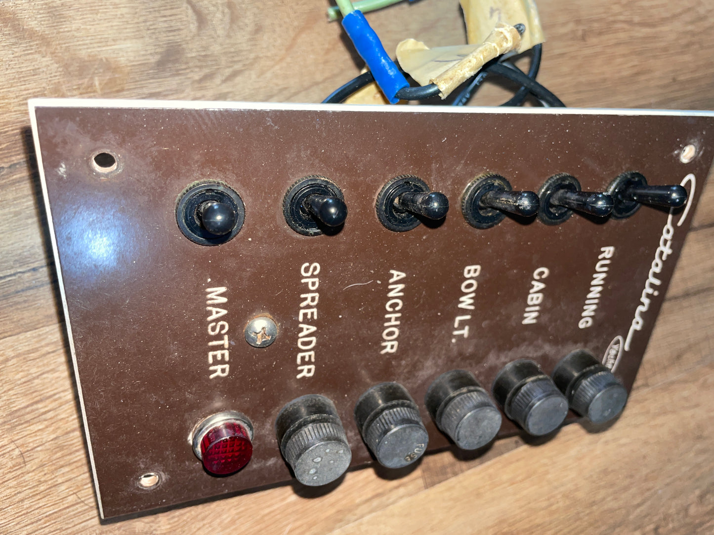 Catalina Yachts  6 Switch Panel OFF Catalina 25