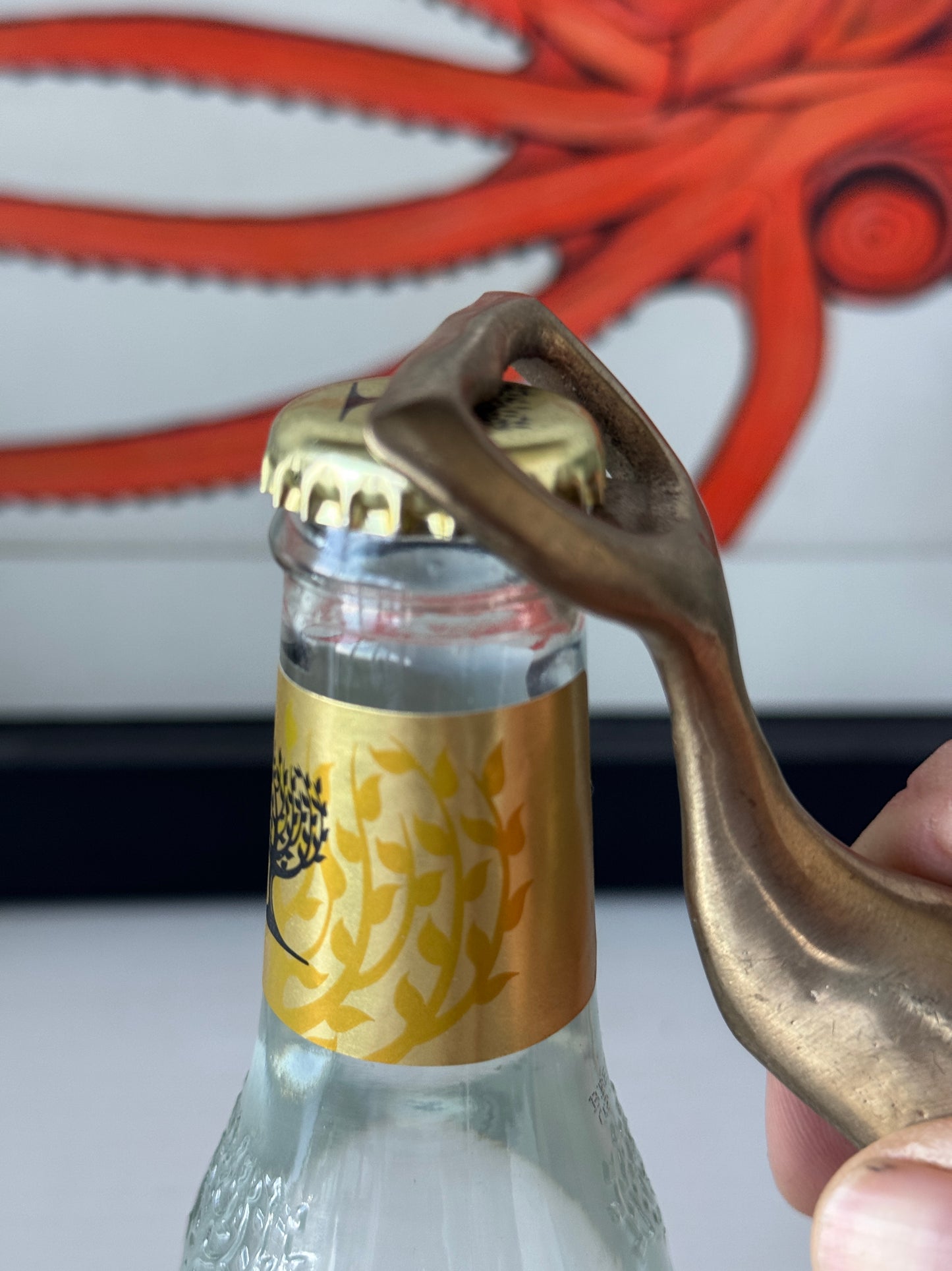 Solid Bronze Whale Bottle Opener - Made in USA