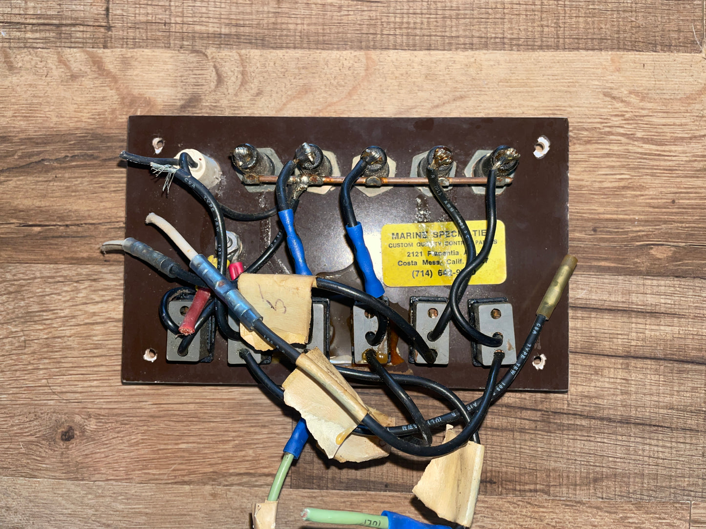 Catalina Yachts  6 Switch Panel OFF Catalina 25