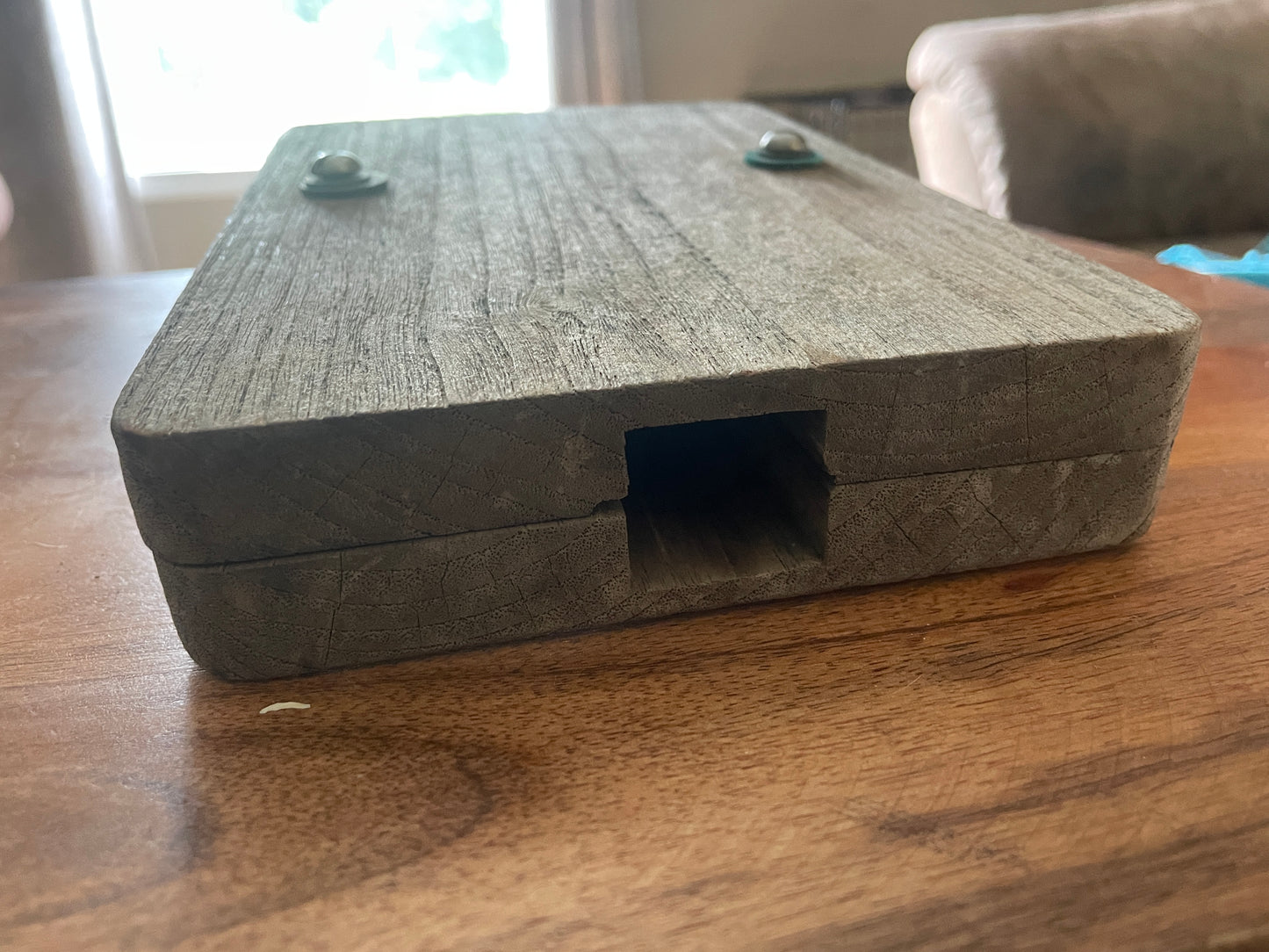 Teak Rail Mount Engine Mount