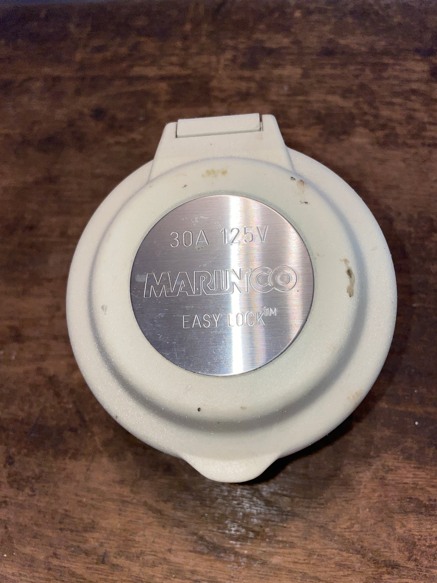 Marinco 30A 125V Easy Lock Shore Plug