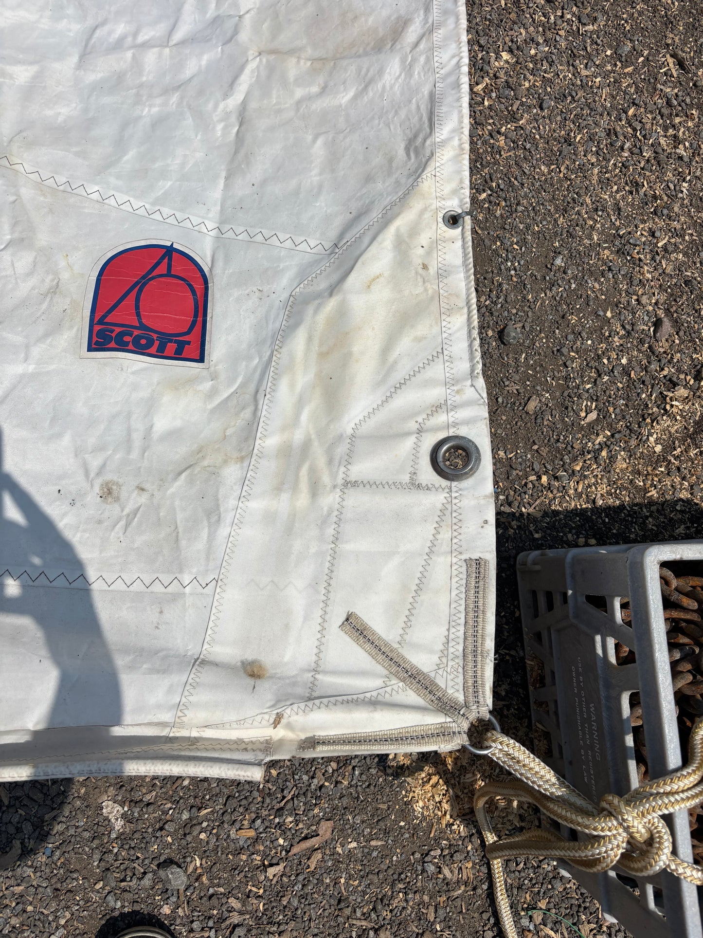Hunter 25 Main Sail - 24’ Luff x 25’6” Leech x 7’8” Foot
