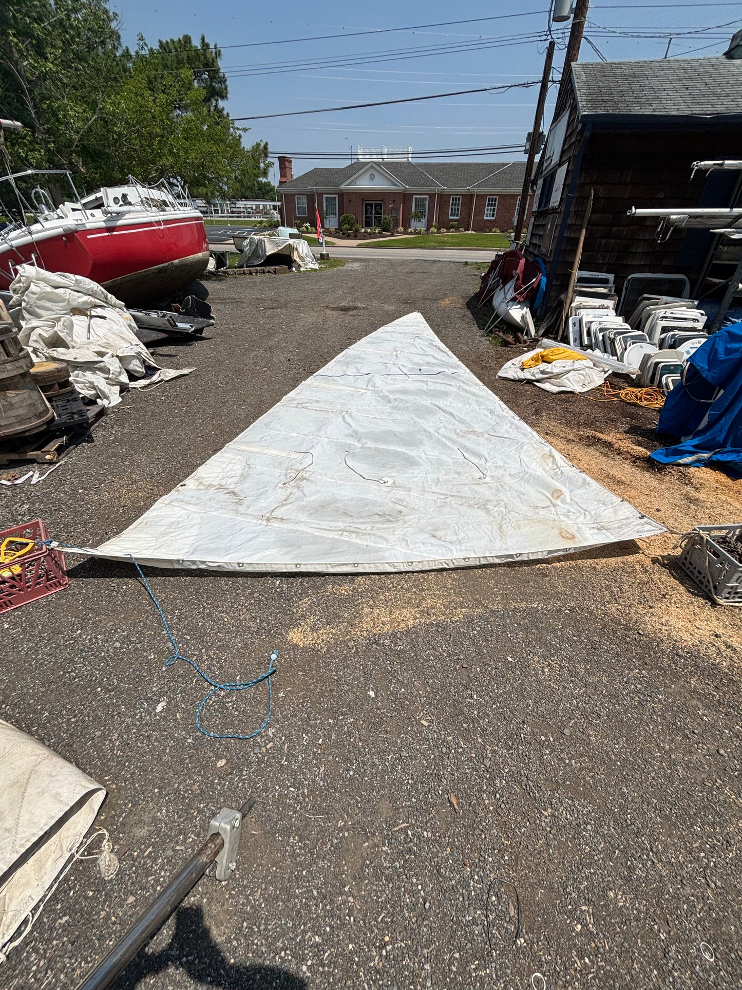 26’ Luff x 28’3” Leech x 11’6” Foot Mainsail