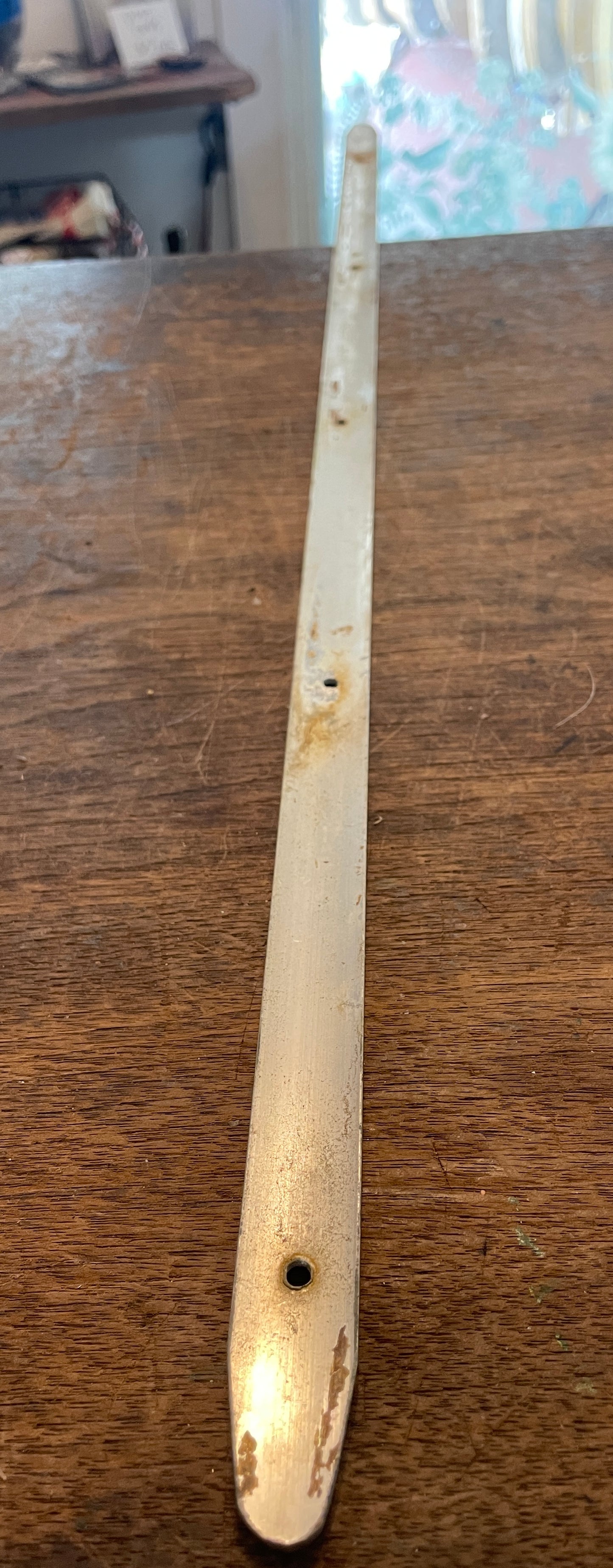 28” Long x 3/4” Wide Aluminum Trim OFF 34’ Chris Craft Constellation