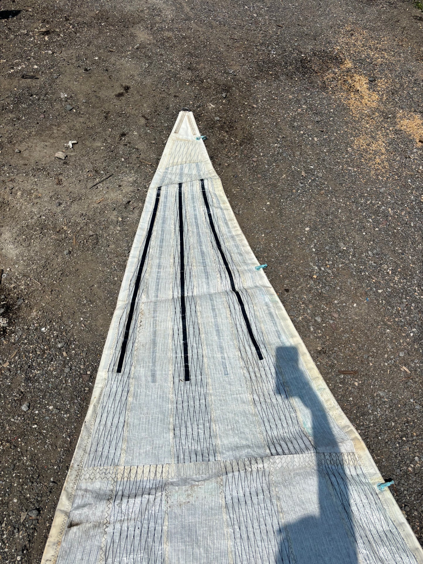 AS IS — Symmetrical Performance Sail - 32’ 10” x 32’ 10” x 17’ 10”