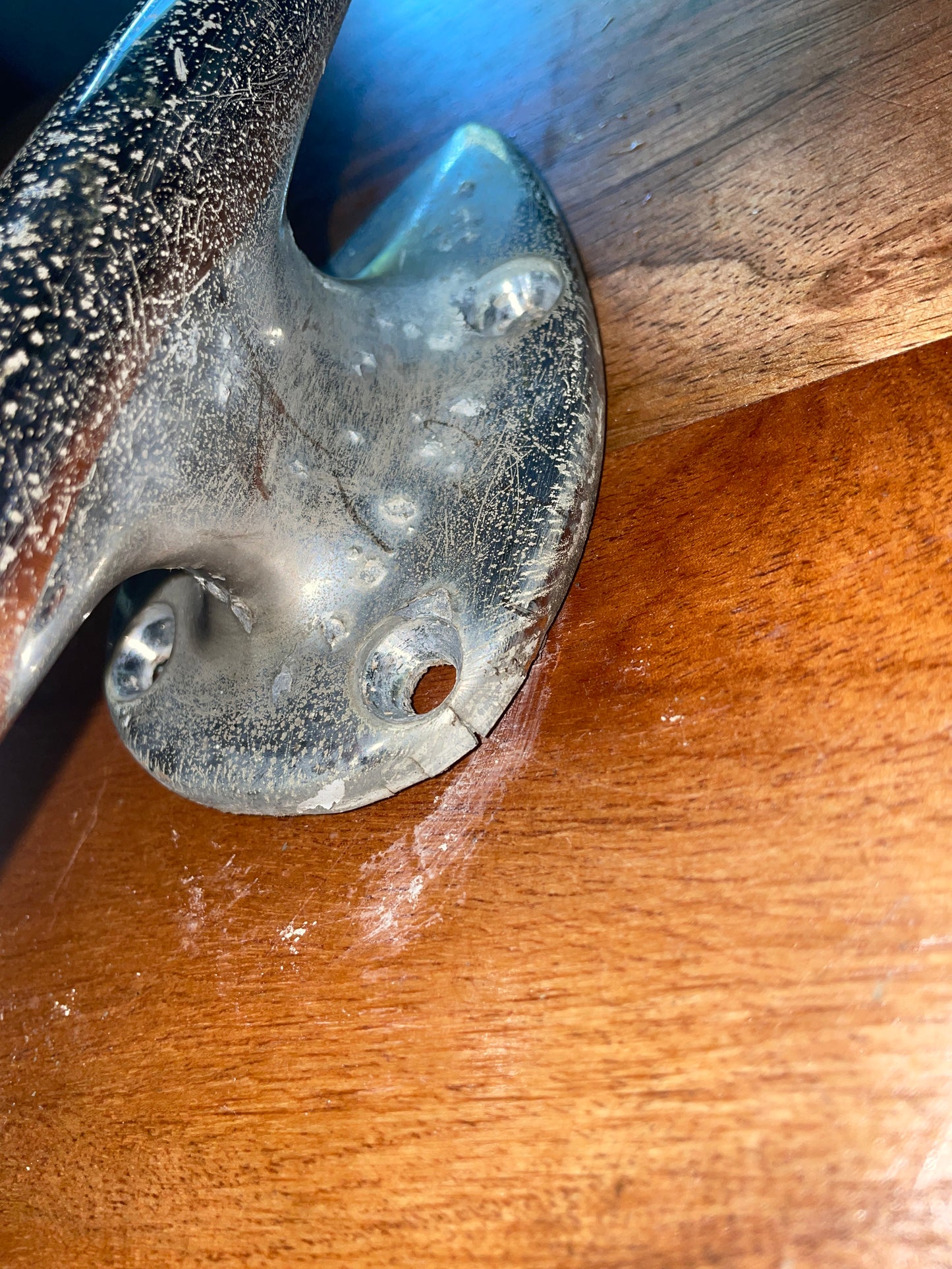 7 1/2” Chromed Bronze Torpedo Cleat