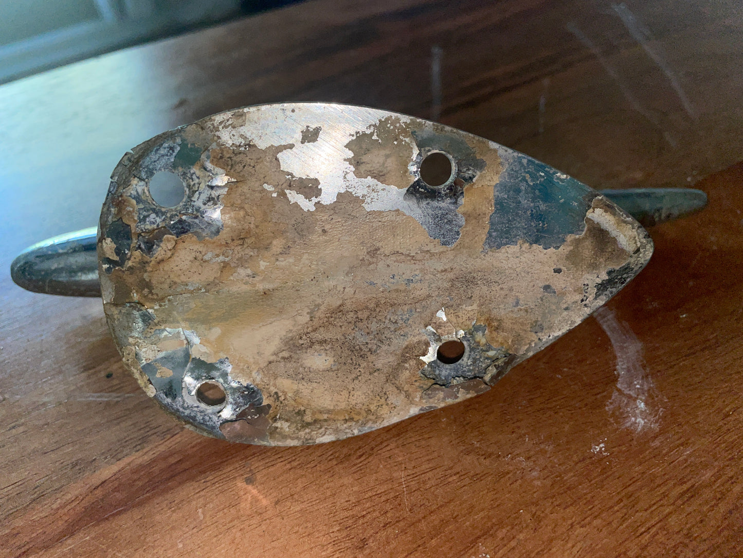 7 1/2” Chromed Bronze Torpedo Cleat