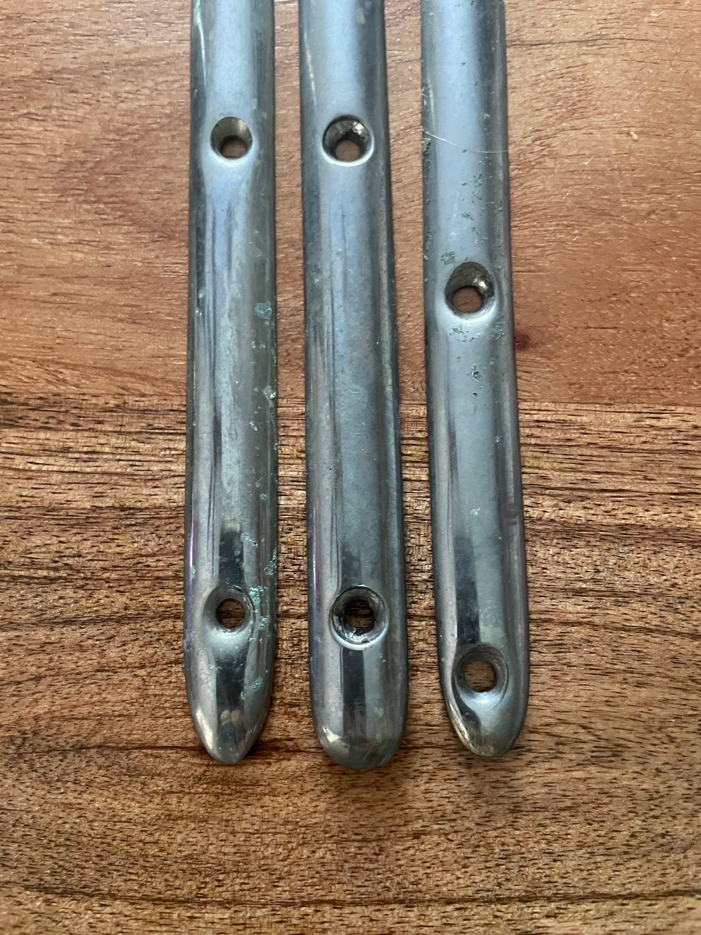 3 Small Stainless Trim Pieces