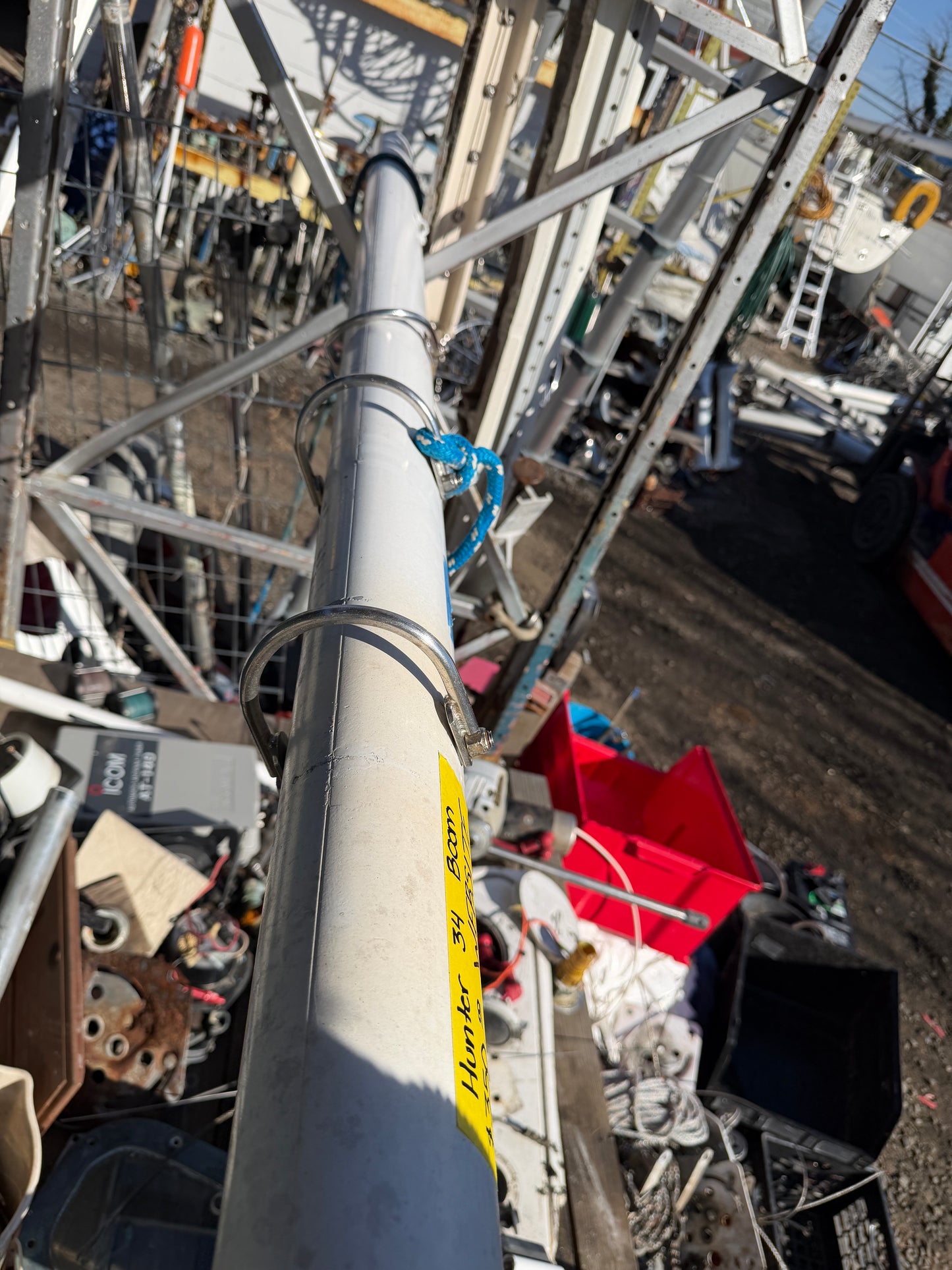 Hunter 34 Boom - 12'3" Long