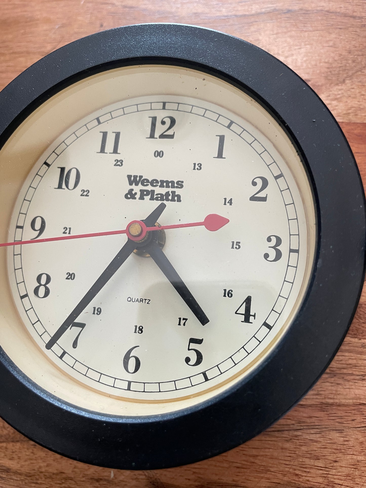 Weems & Plath Plastic Clock