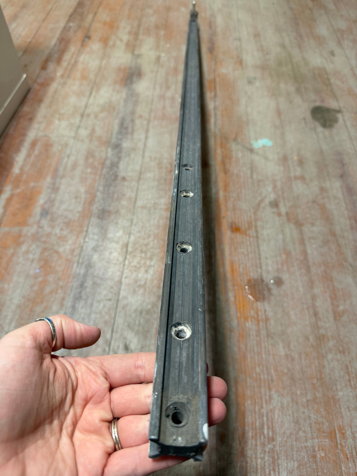 50" Long Aluminum X Track - 1 1/4"