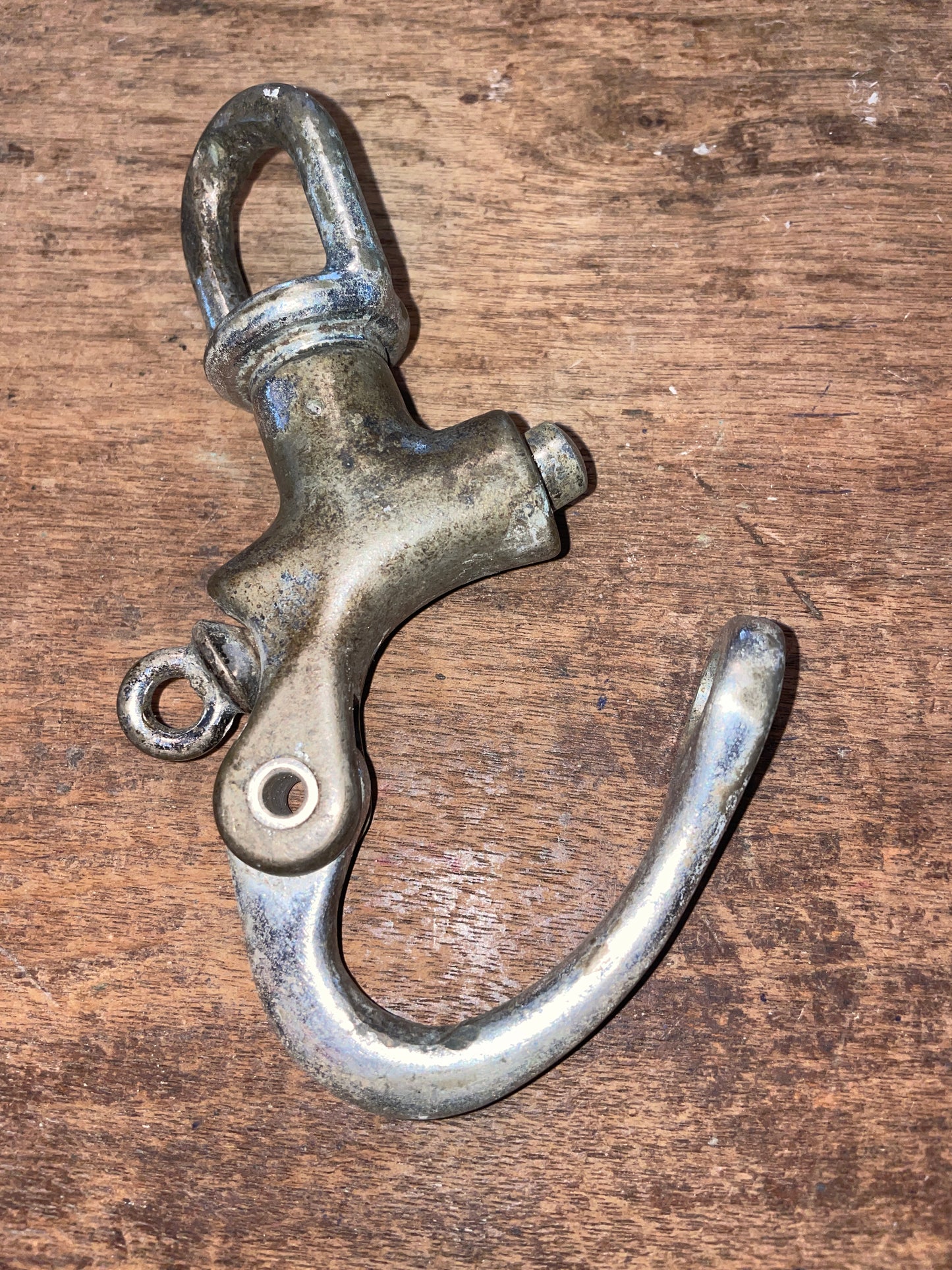 Large Bronze Swivel Shackle- 11/16” Eye