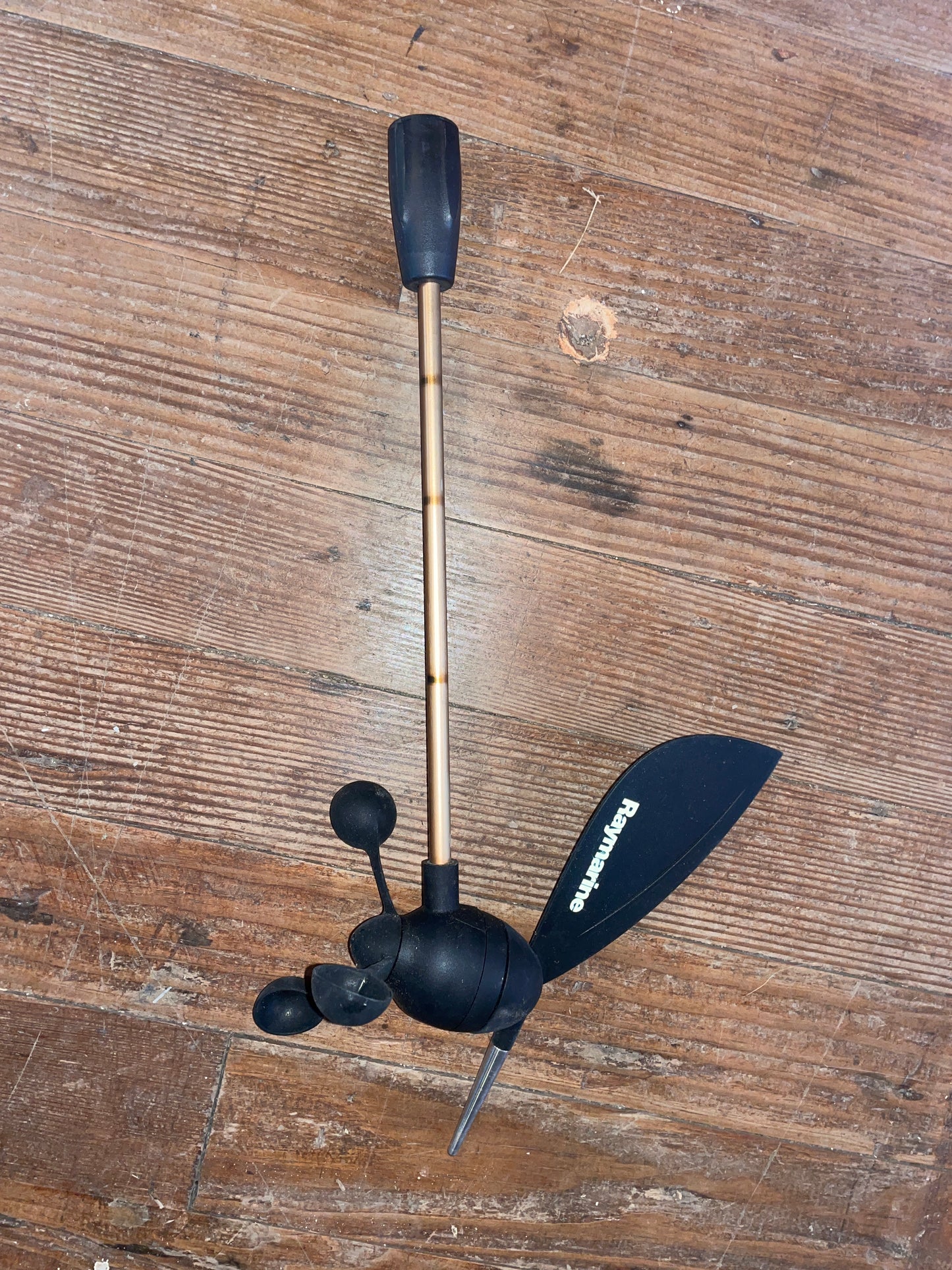 Raymarine Instrument With Windvane, Smart-pilot X5, Navpod, And Pedestal Guard Mounting Bracket