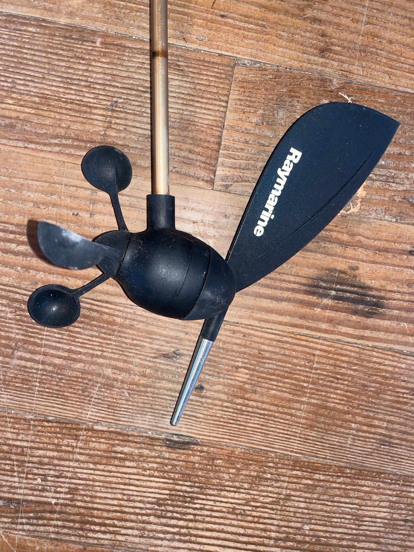 Raymarine Instrument With Windvane, Smart-pilot X5, Navpod, And Pedestal Guard Mounting Bracket