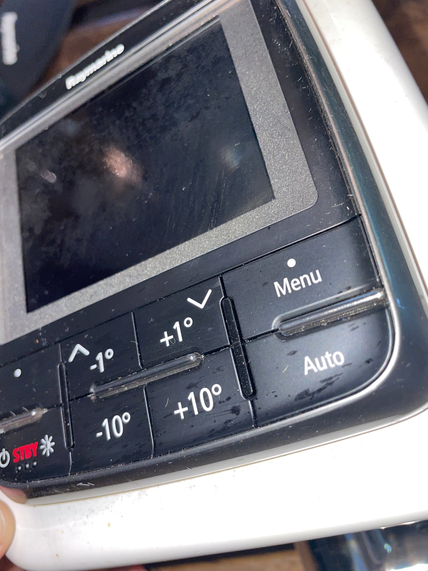 Raymarine Instrument With Windvane, Smart-pilot X5, Navpod, And Pedestal Guard Mounting Bracket