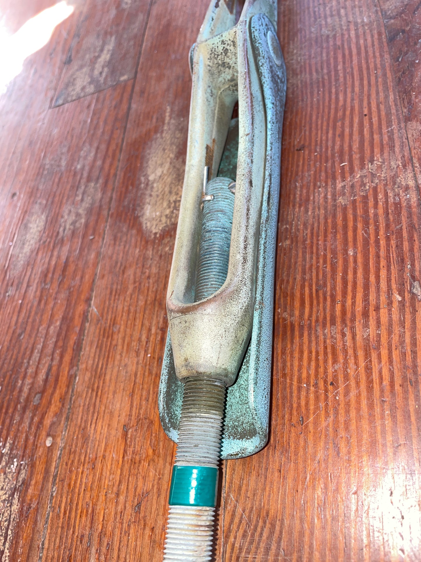 Vintage Bronze Back Stay Tensioner Off A Columbia 40