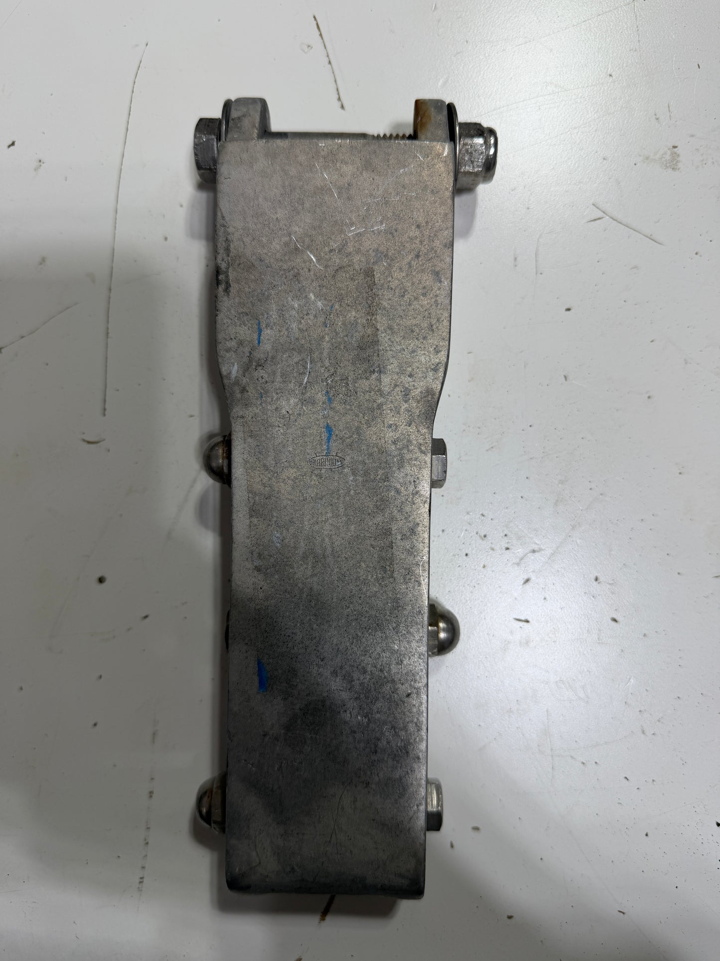 Marinium Aluminum Tiller Hardware - 1 1/4" Width - OFF ODAY OUTLAW -- #1