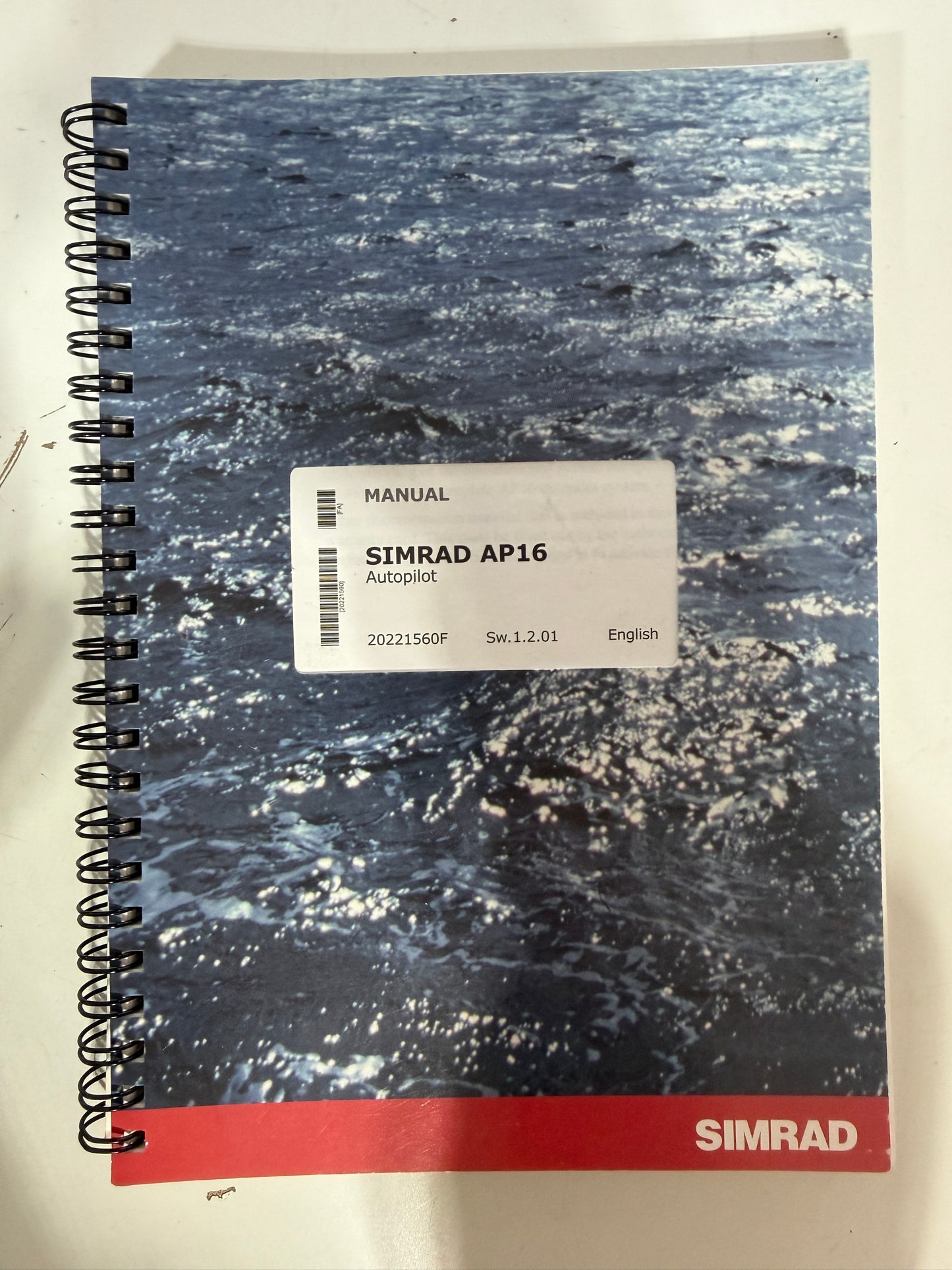 SIMRAD AutoPilot AP16 Display Head and Simrad IS20 Combi Control Instrument on Panel