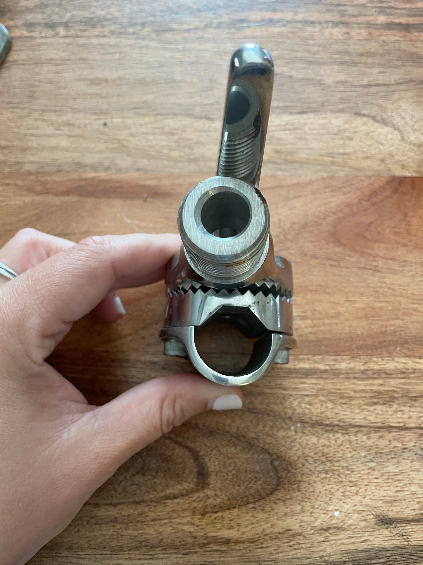 Stainless Steel Antenna Mount For 7/8” Railing