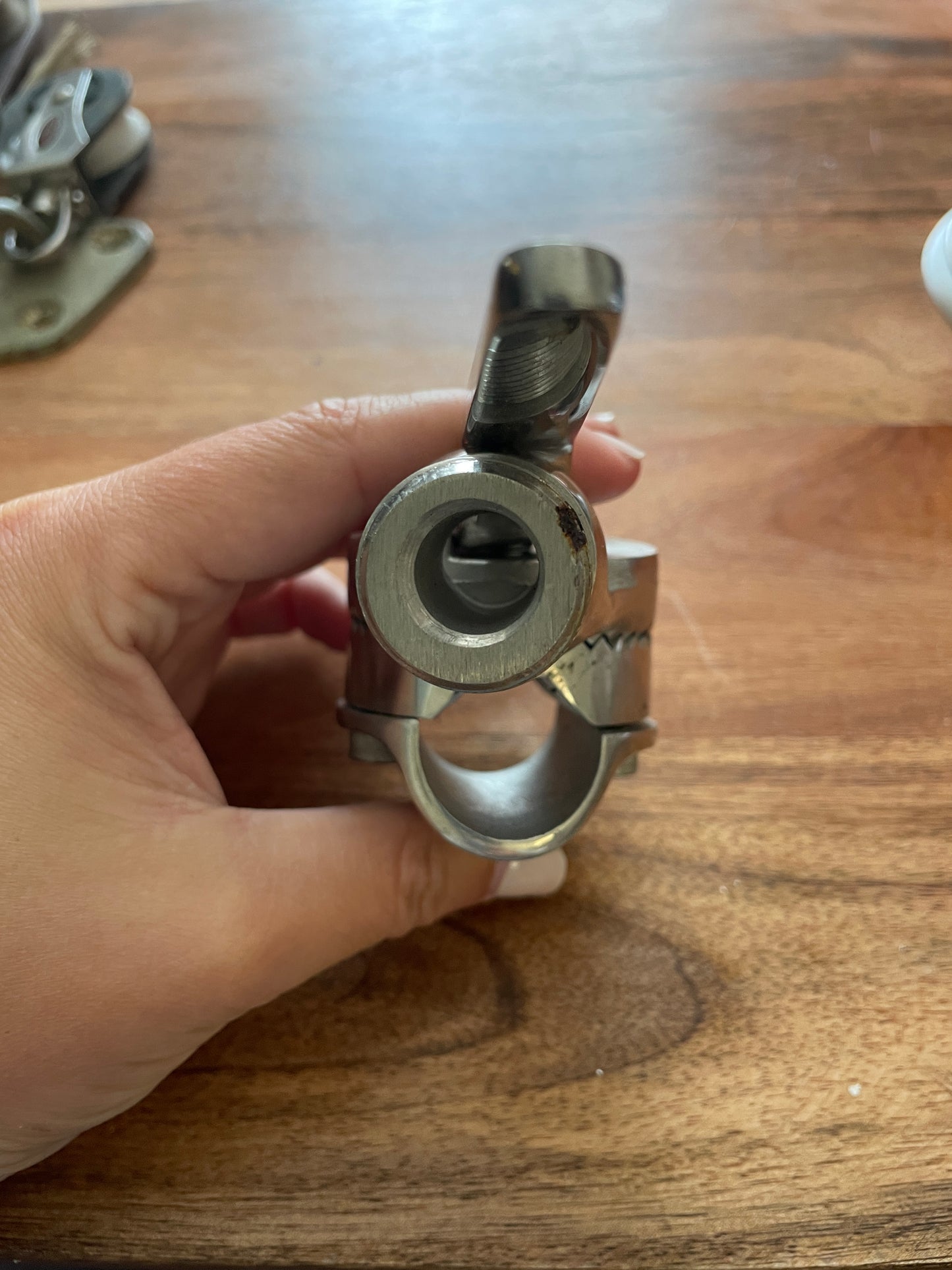 Stainless Steel Antenna Mount For 7/8” Railing