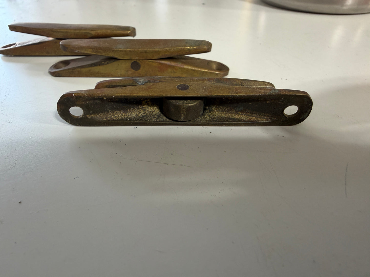 SET OF 3 Bronze Cleats - 3"