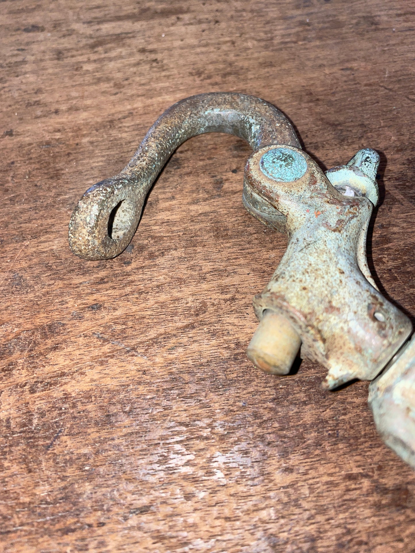 #2 Large Bronze Swivel Shackle- 3/4” Eye