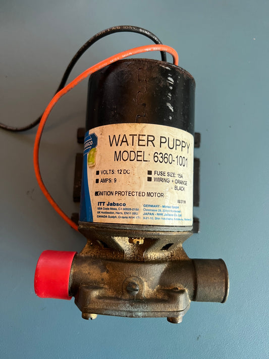 Jabsco Water Puppy, 6360-1001, 12 volt