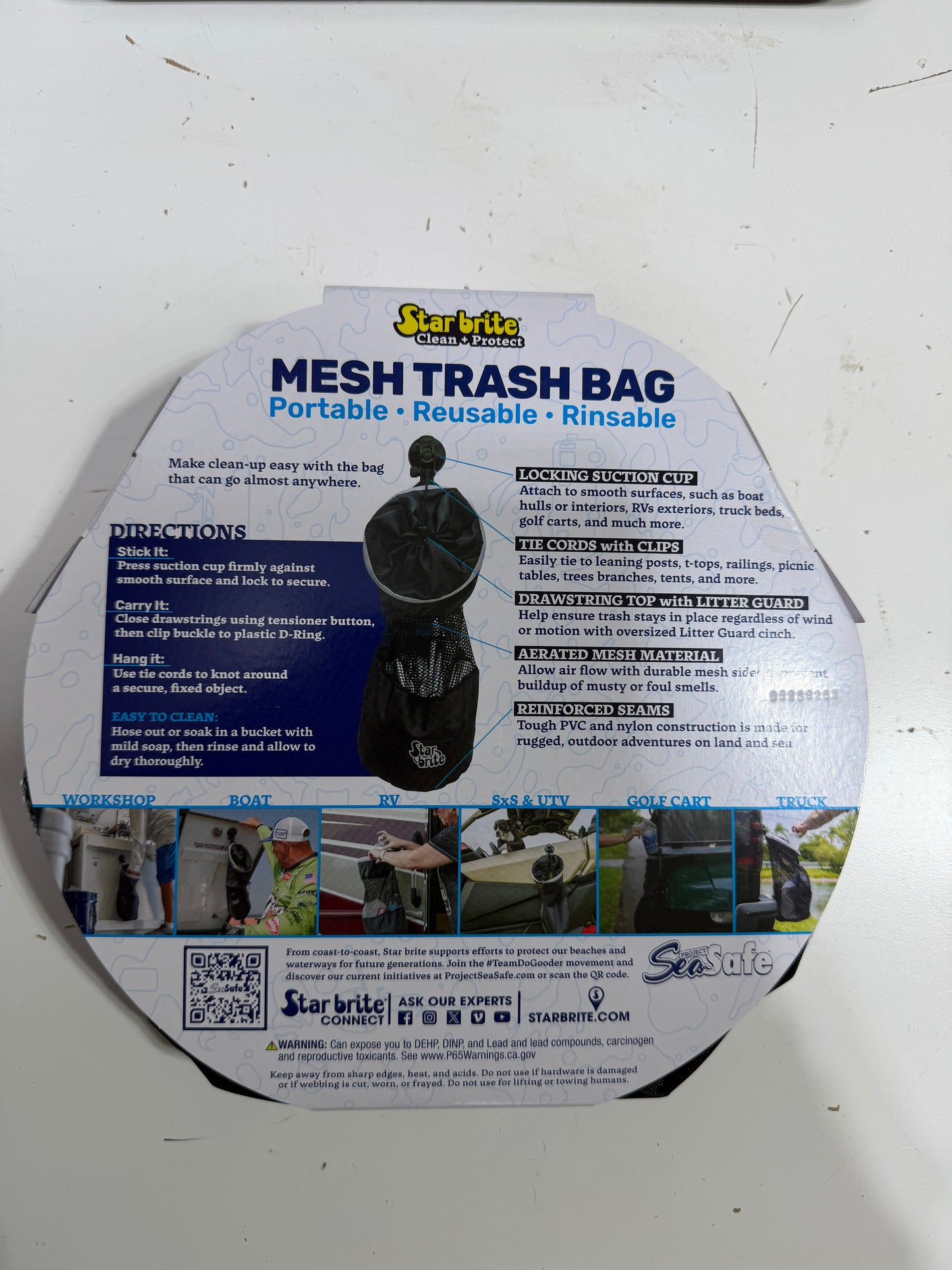 StarBrite Mesh Trash Bag - NEW