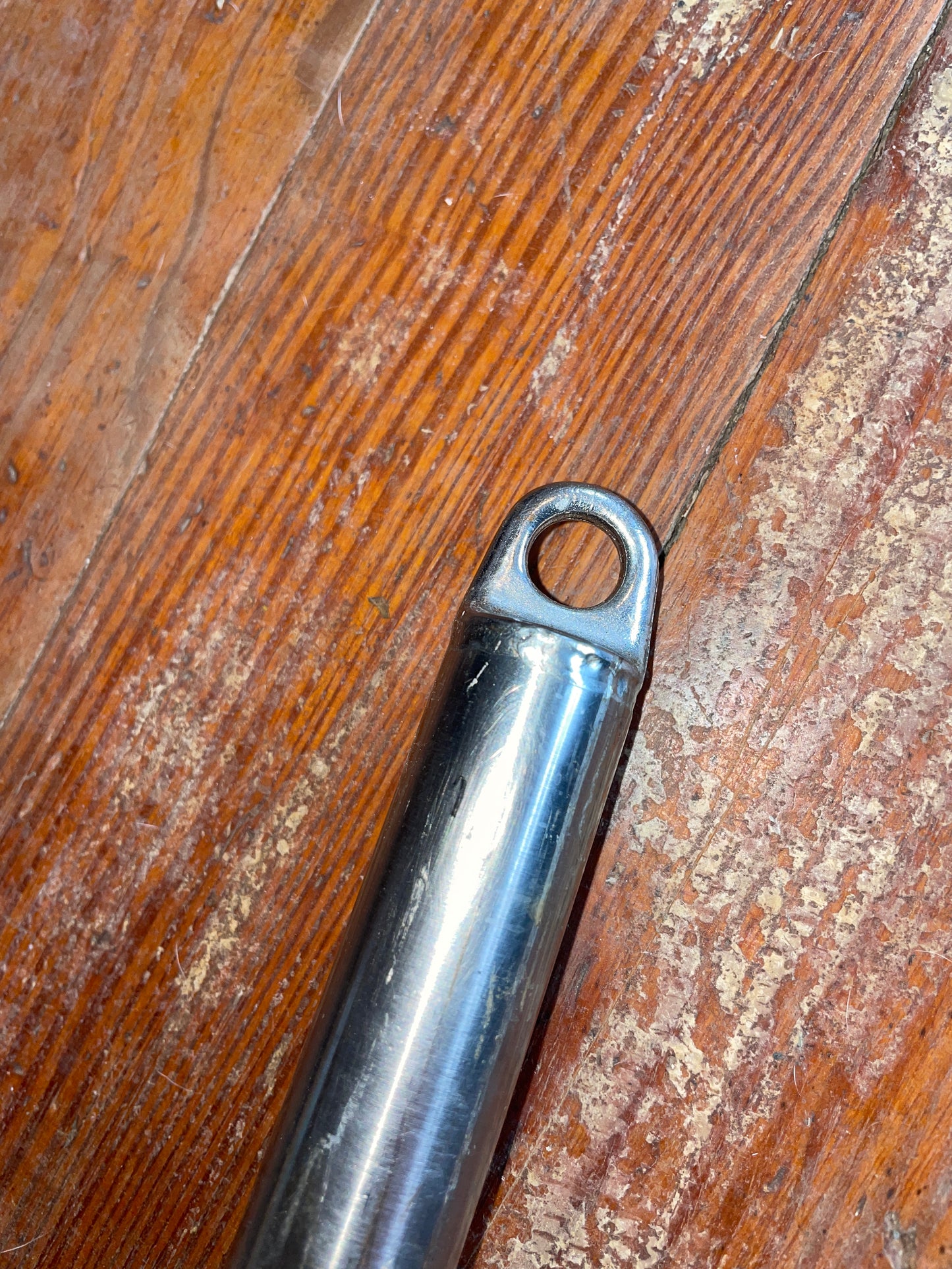 12 3/4” OR 15 1/2” Tall Single Lifeline Angled Stanchion