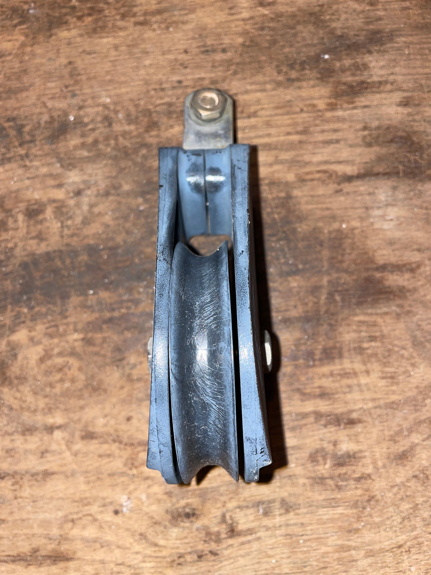 Large Spars Swivel Single Block- 3 1/8” Sheave & 5/8” Line