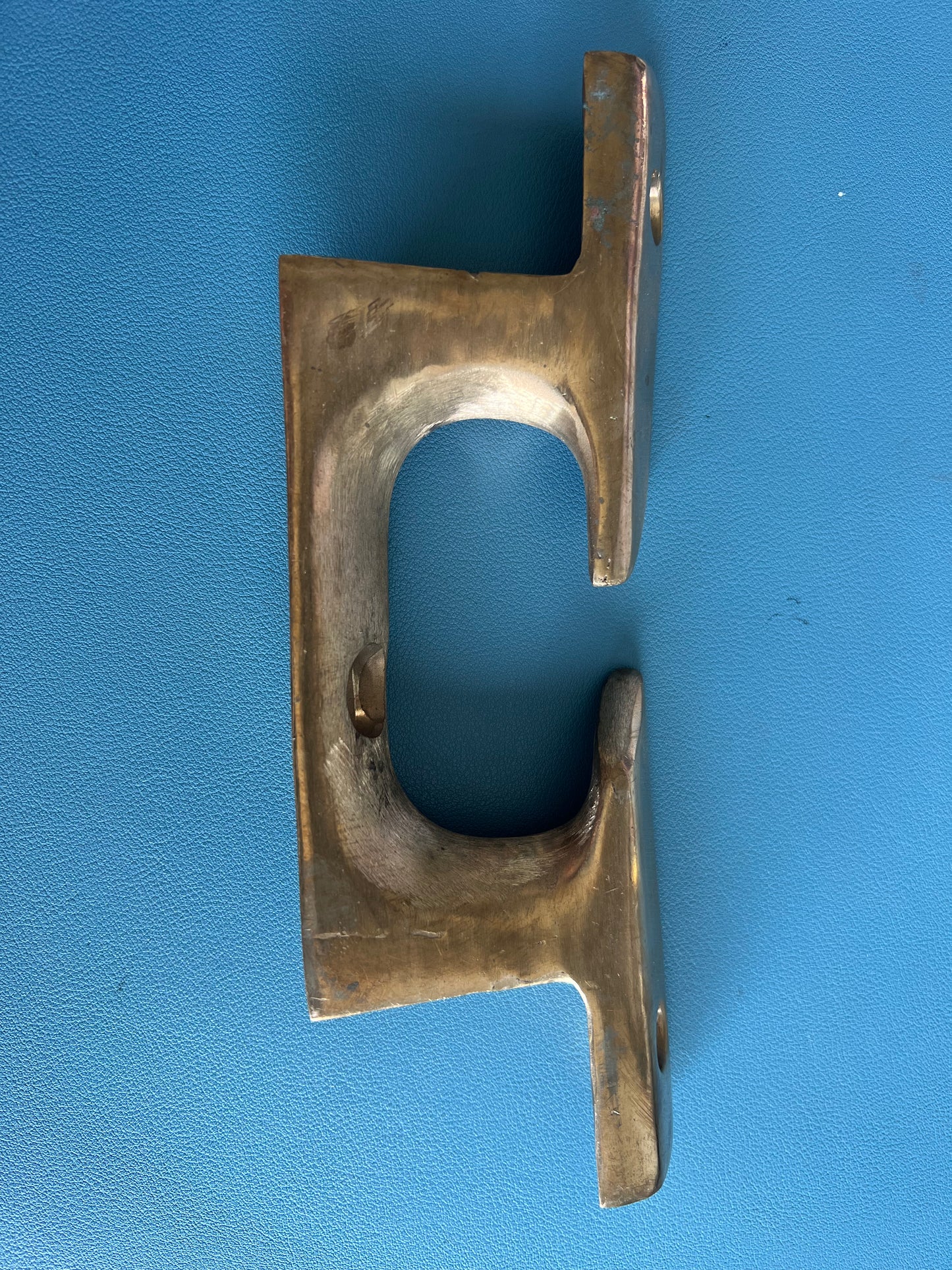 Bronze 8” Angled Mid Rail Chock Cleat Code BB4397