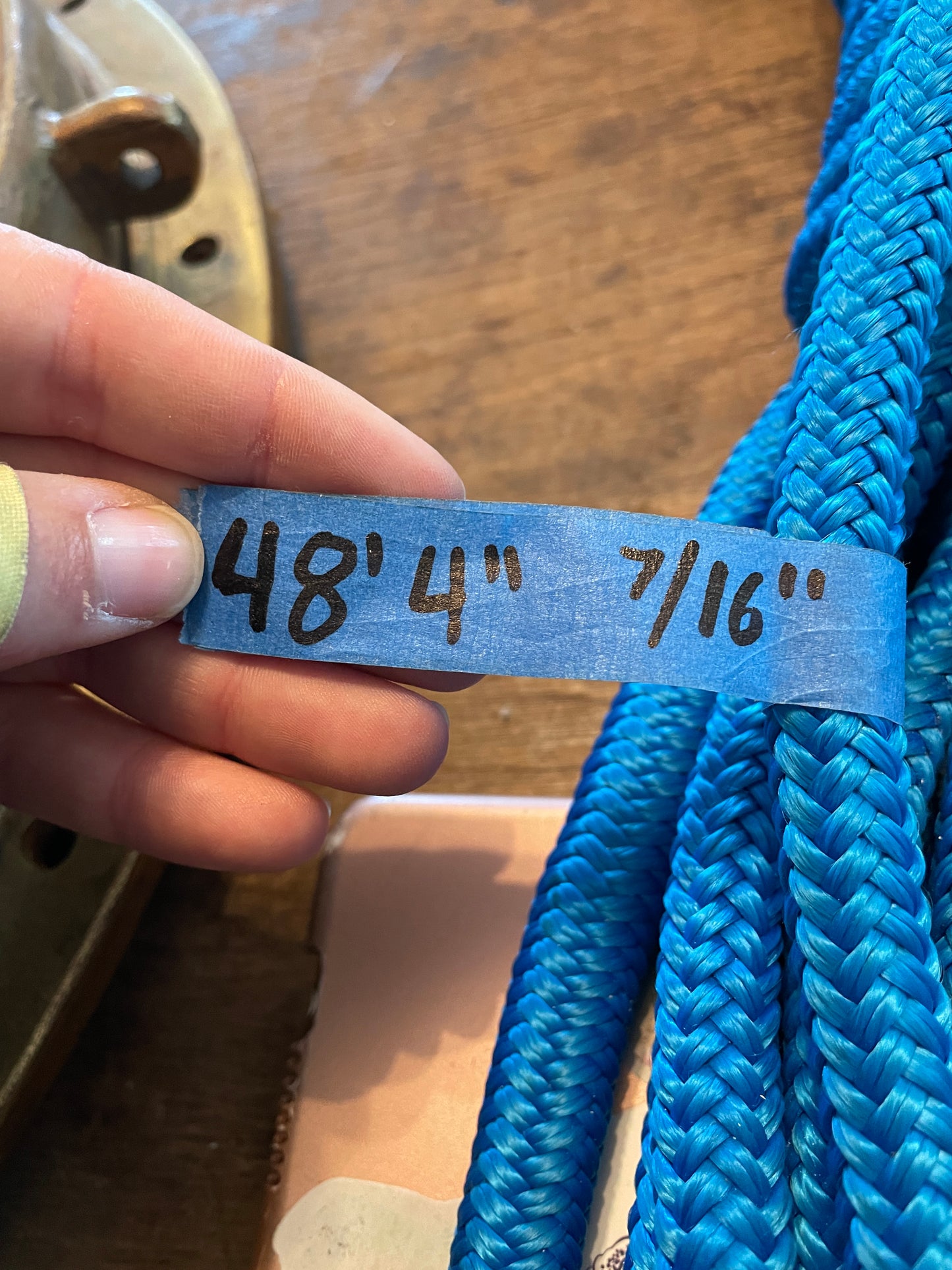 48’4” Of 7/16” Dock Line