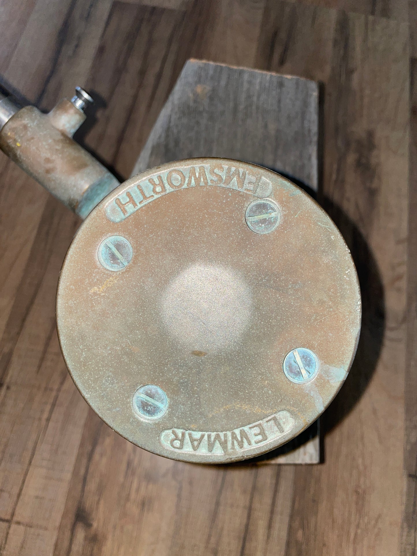 PAIR Lewmar Emsworth Solid Bronze Winches With Handles