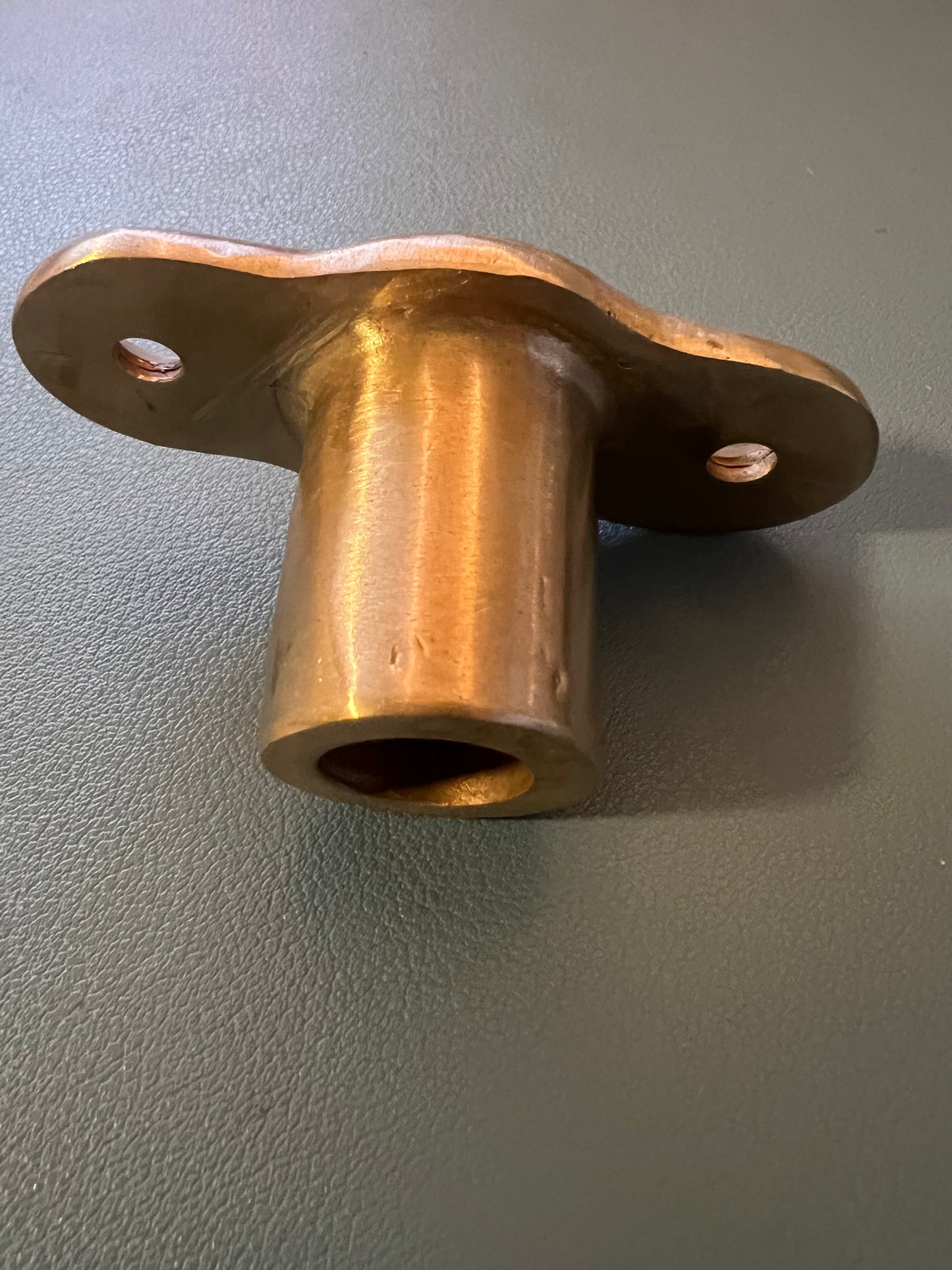 Bronze Rangley Oar Lock Hold Plate for Dinghy Code BB2595C