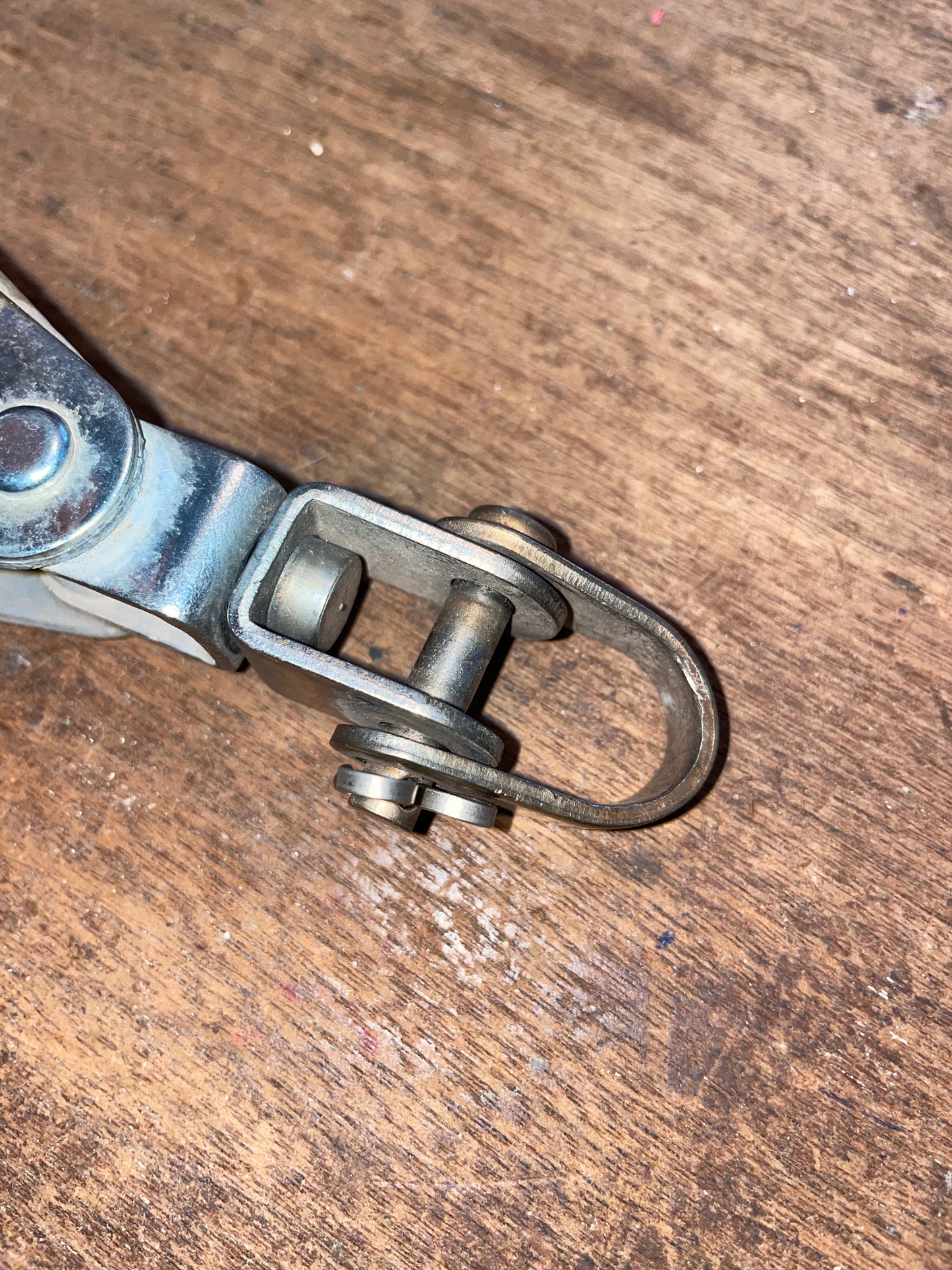 Garhauer Single Swivel Block- 1 7/8” Sheave, 7/16” Line