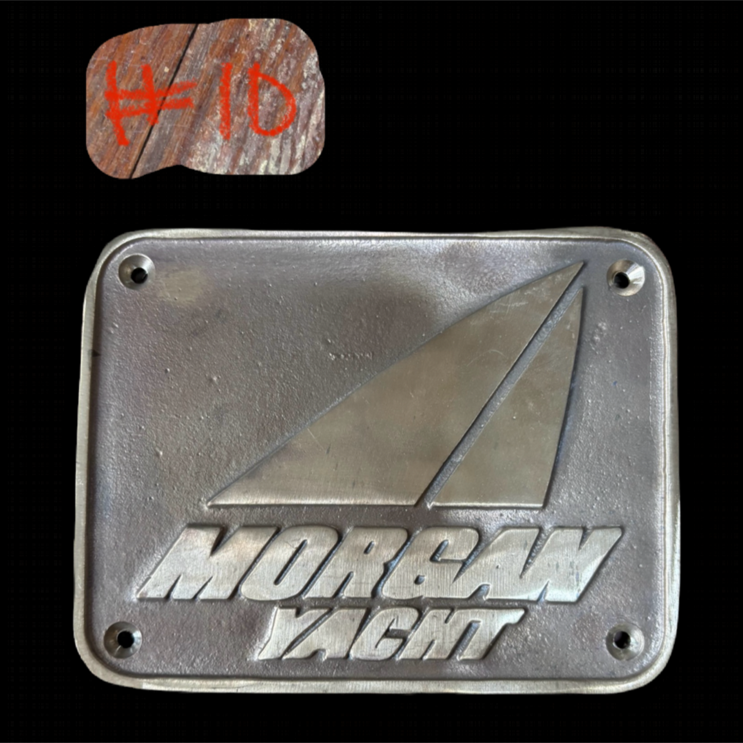 Morgan Yacht Builders Plate