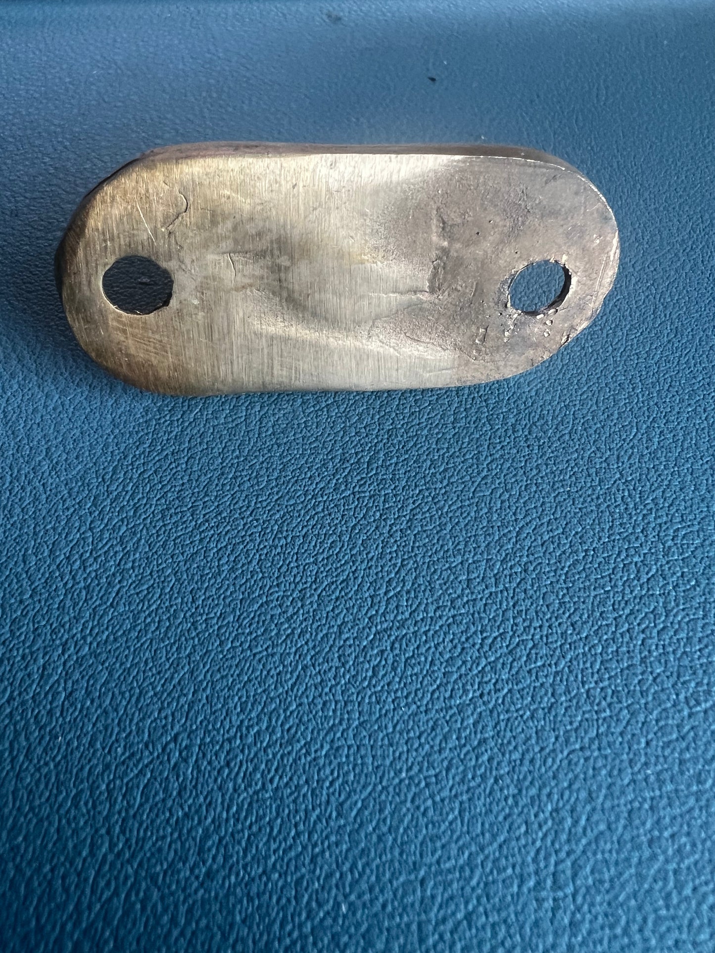Bronze Boom Crotch Sheet Eye, Pad Eye Code HM7274