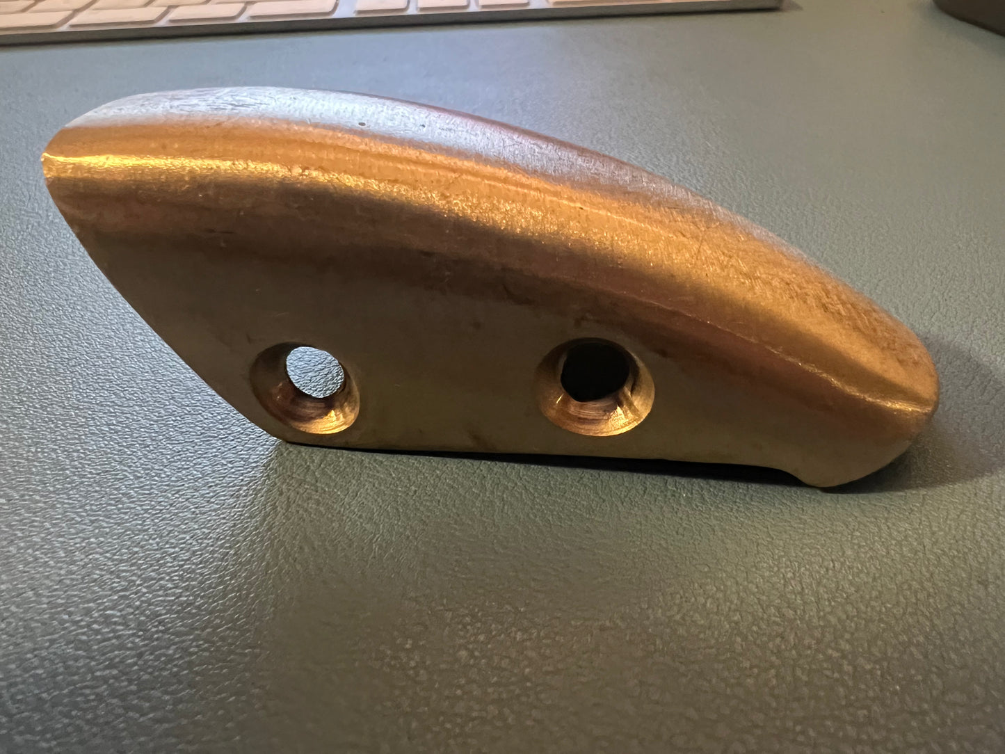 Bronze Rub Rail Corner Piece