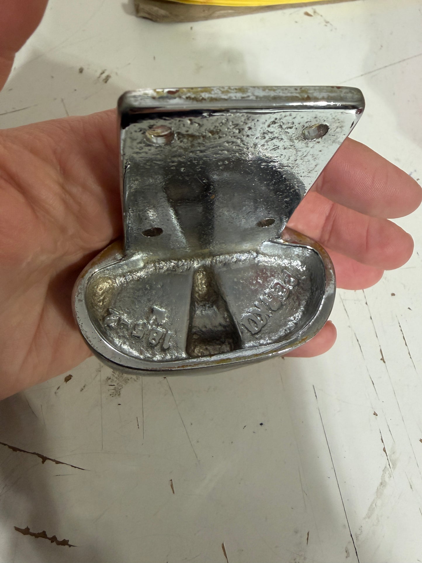 Perko 185-2M Chromed Half Hinge