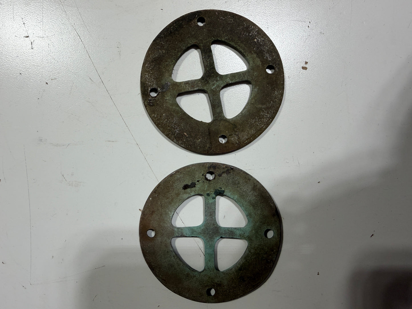 PAIR Bronze 3" Vent Covers