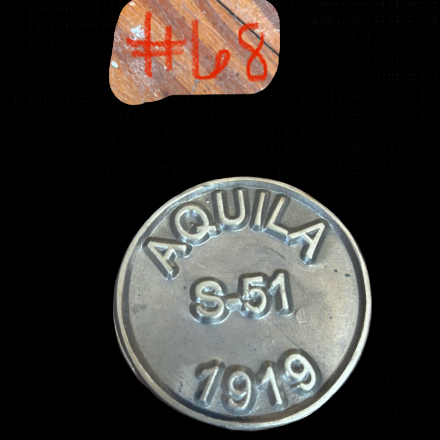 Aquila S-51 1919 Builders Plate