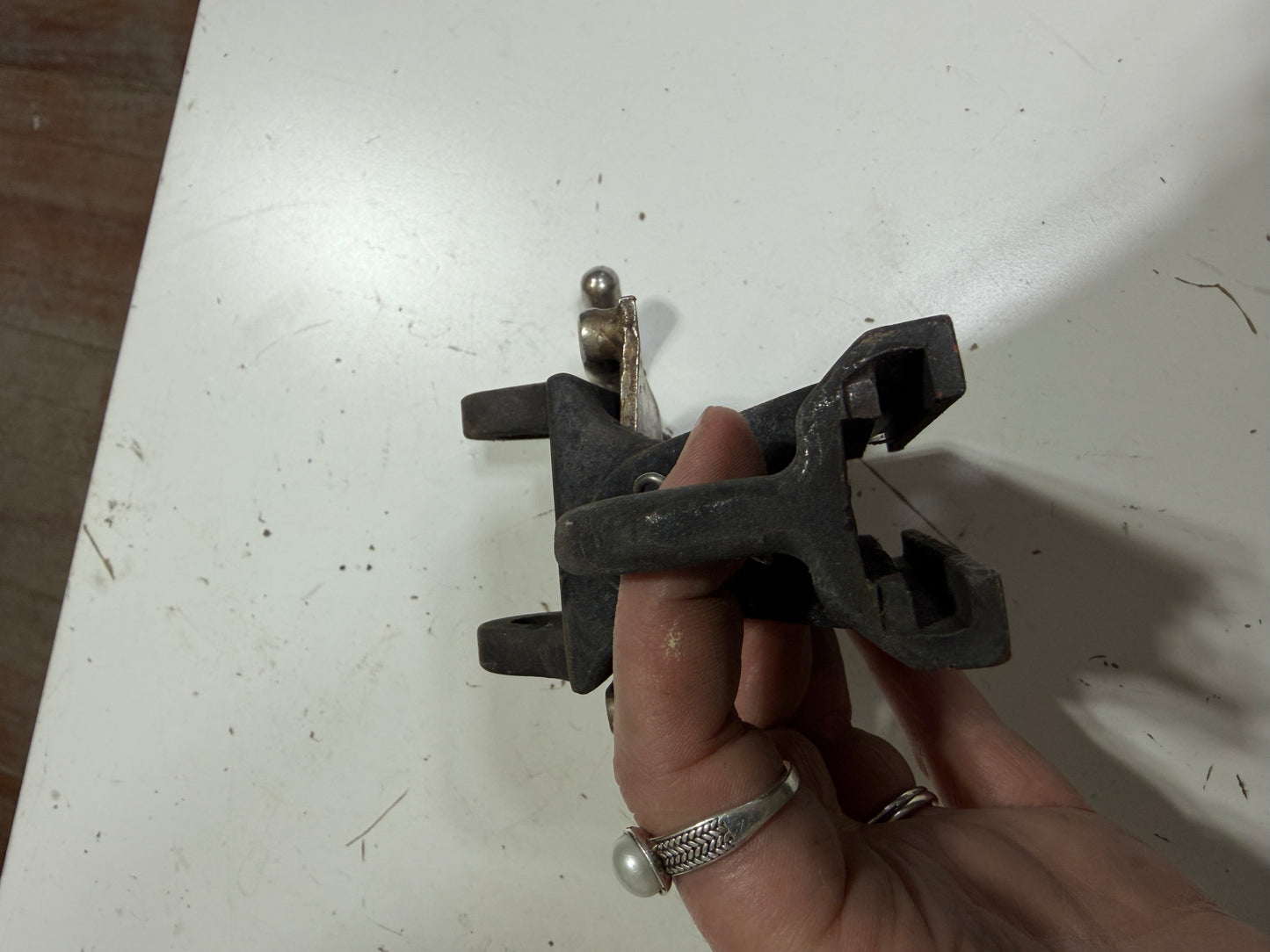 1" Track Width Gooseneck With Stainless Hooks