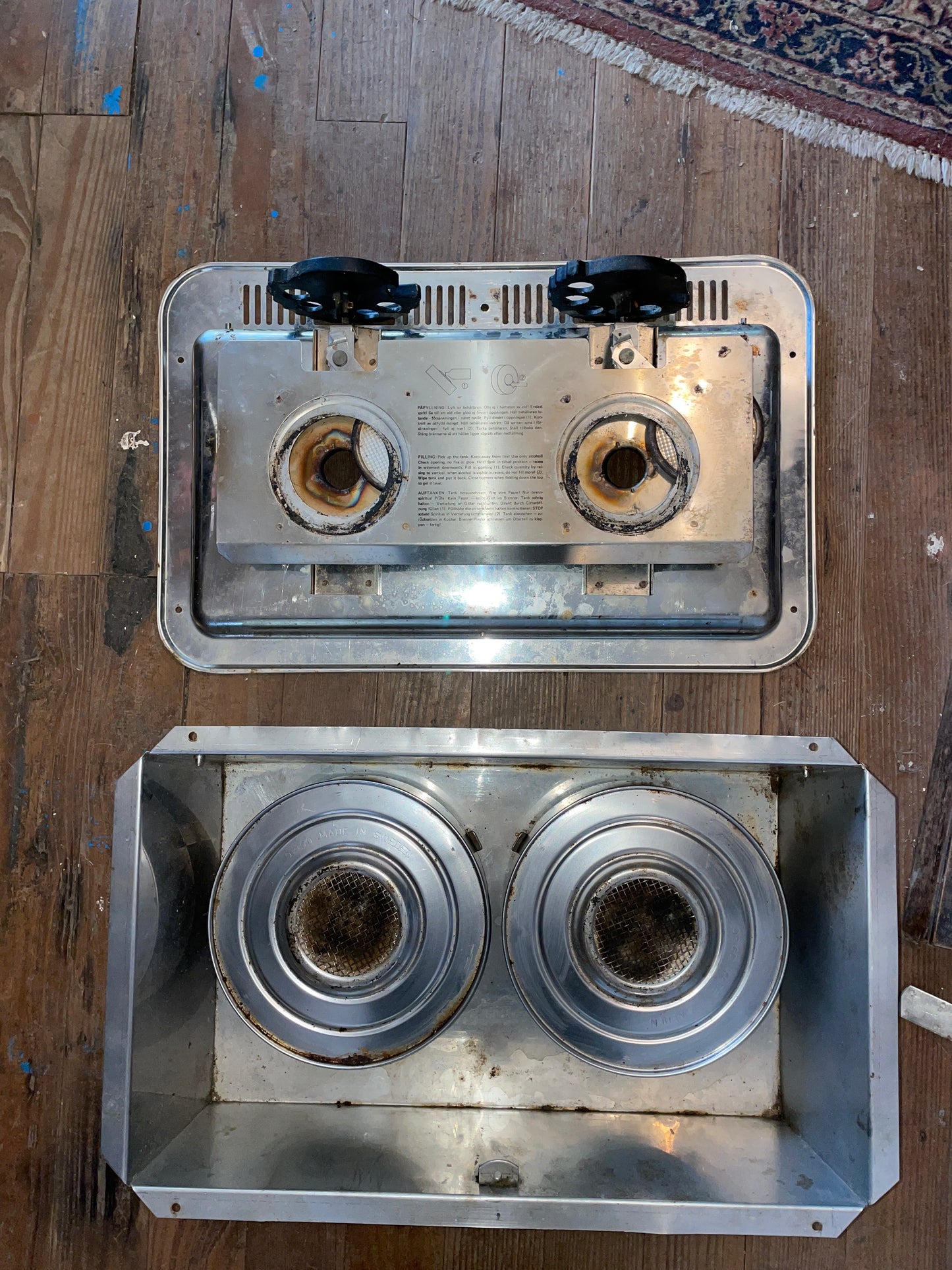 Origo 4000 2 Burner Stove (Missing Lock Knob)