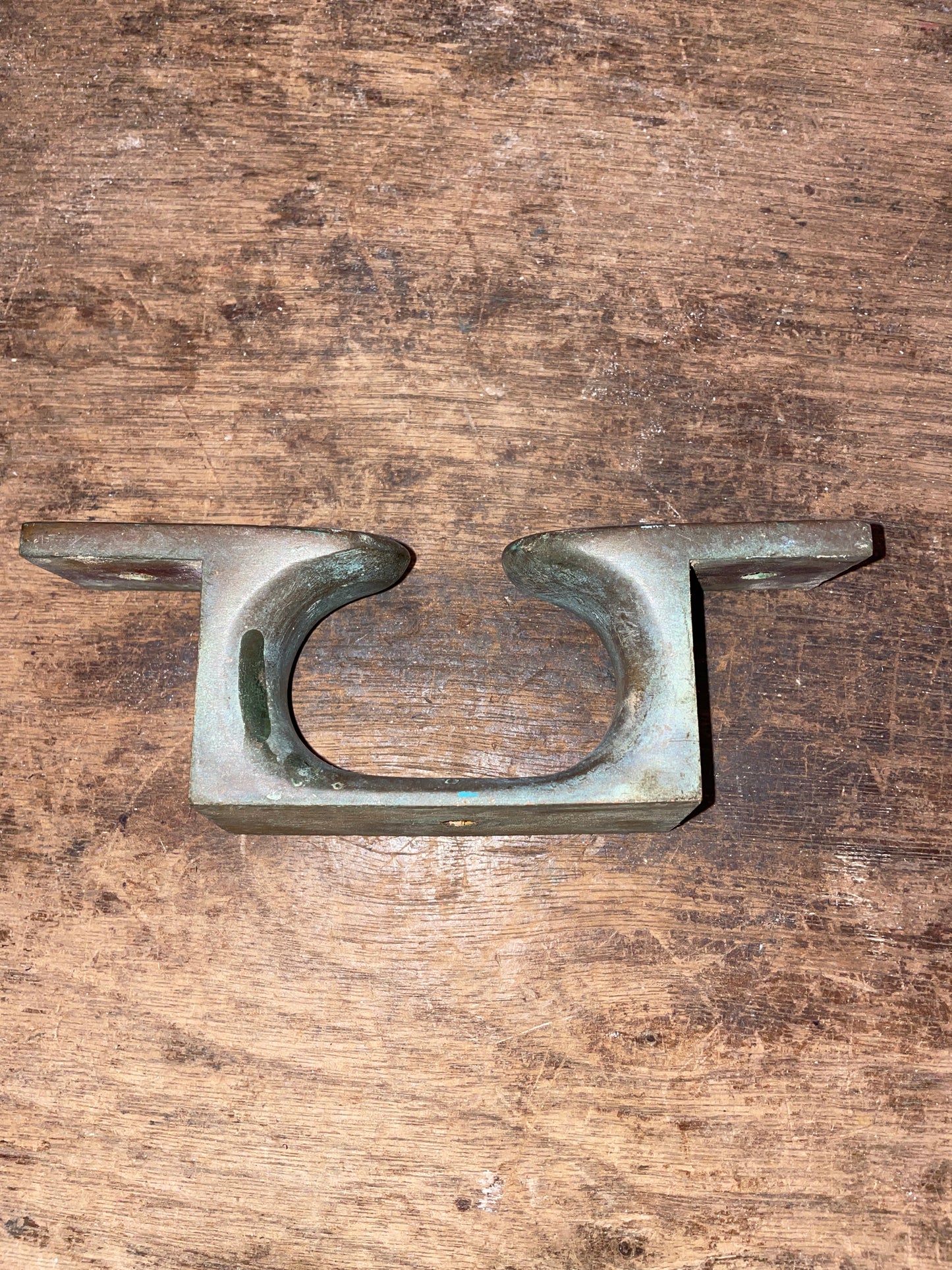 Bronze Angled Recess 5 1/2” Rail Cleat