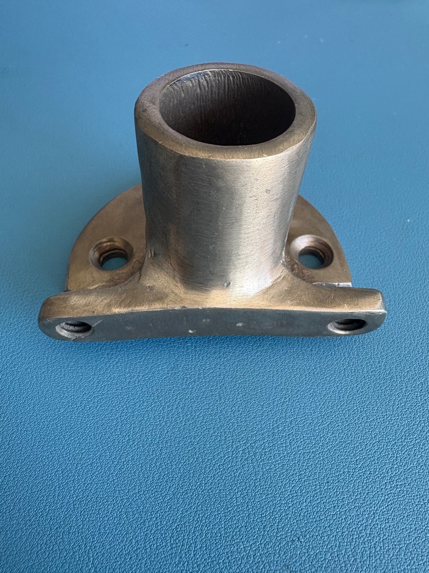 Bronze Half Round Stanchion Base Code BB1104