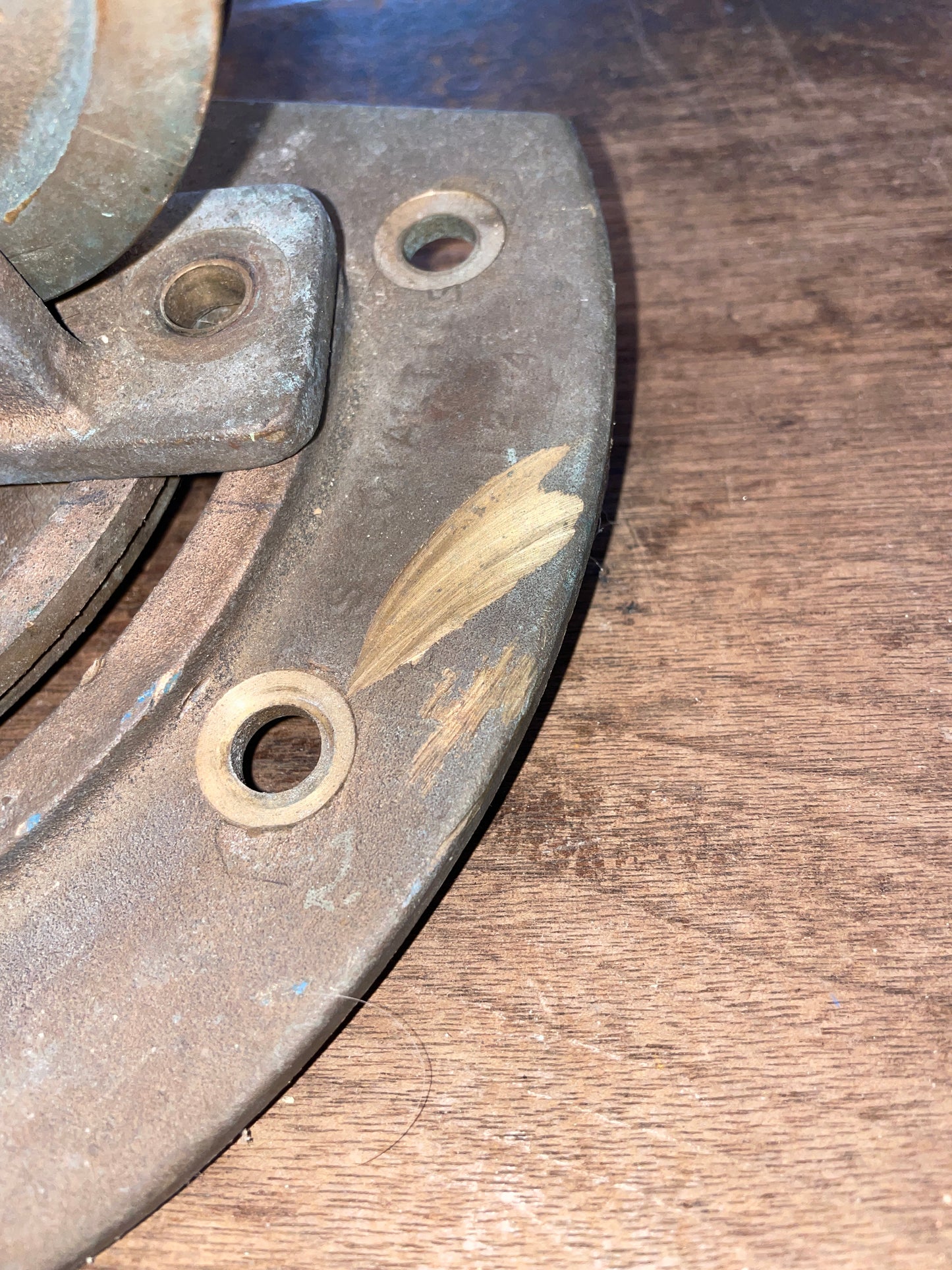 Yacht Specialties 4” Bronze Adjustable Idler Steering Pedestal Pulleys
