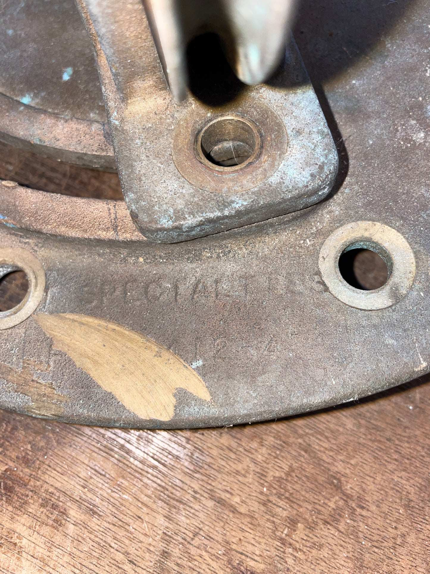 Yacht Specialties 4” Bronze Adjustable Idler Steering Pedestal Pulleys