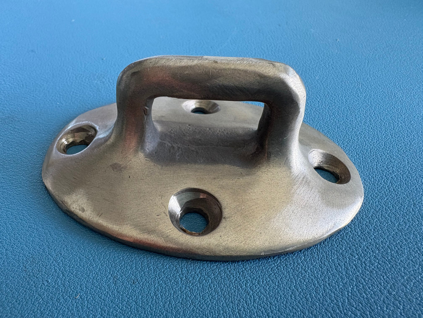 PAIR Bronze Boarding Ladder Pad Eye 3 1/4"