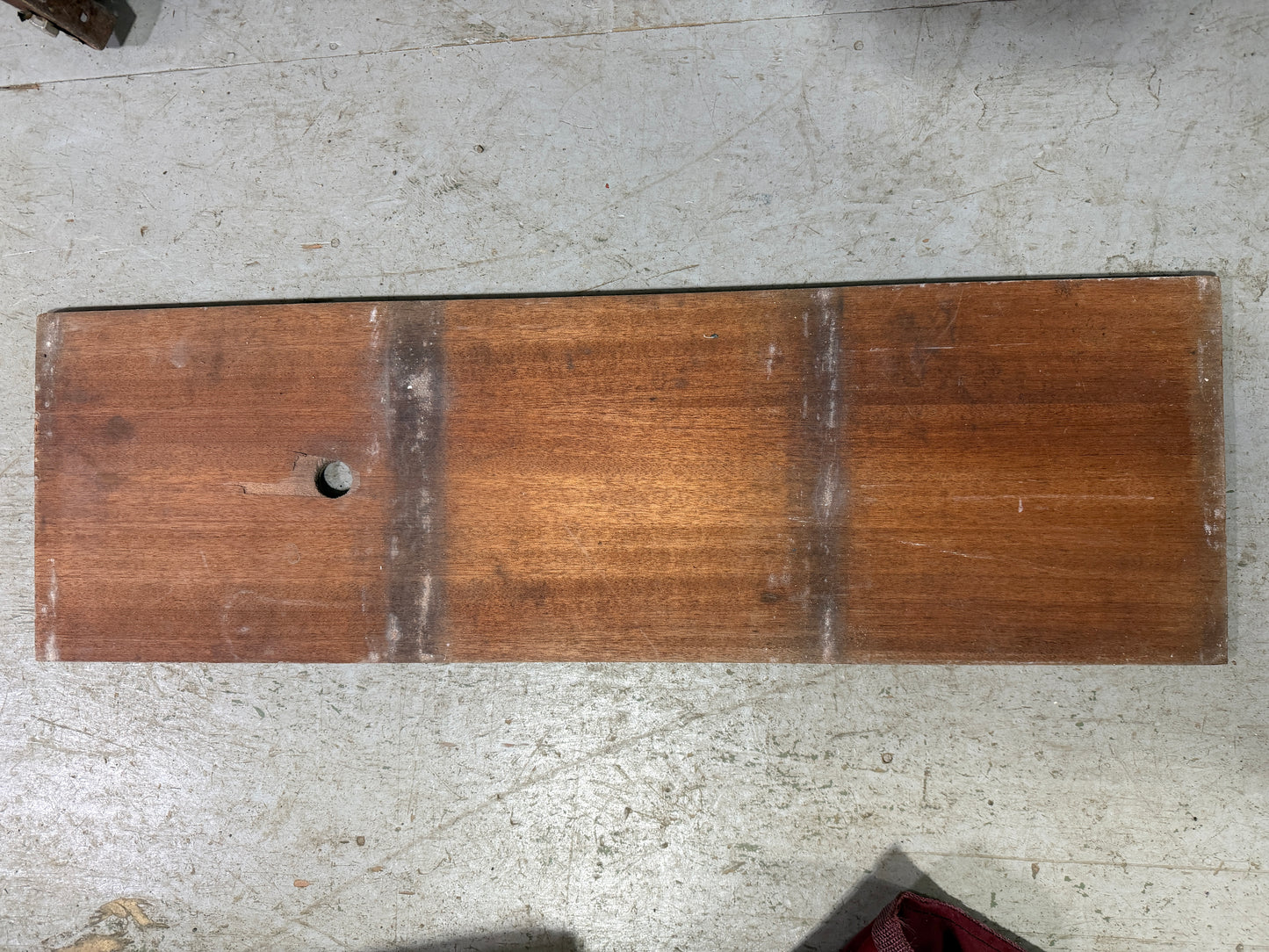 35 1/2" Long x 11" Wide x 1/2" Thick Interior Floor Board - J29 -- #310