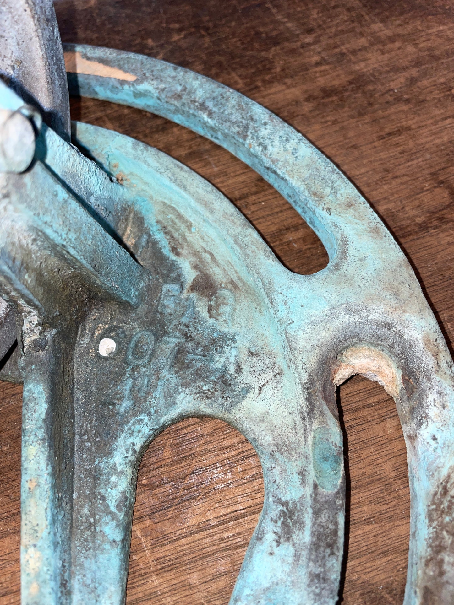 Edson 4” Bronze Idler Steering Pedestal Pulleys